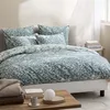 Image de Housse de Couette imprimée en Percale de Coton, Kawana, 260 x 240 cm, Designers Guild, Bleu