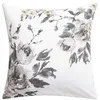 Image de Taie d'oreiller imprimée en Satin de Coton, Shanghai Garden, 65 x 65 cm, Designers Guild