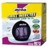 Image de ACTO | Grill’Insectes - Lampe LED U.V. Contre Les Mouches, Les moustiques et Les Papillons de Nuit. | LAMP4, Violet, Jaune,Blanc