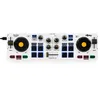 Image de Hercules DJControl Mix   Contrôleur DJ Bluetooth sans fil pour Smartphones (iOS/Android)   Inclus Application djay, Support Mobile et Câble Splitter Audio   Ultra-compact & Portable   Blanc