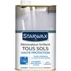 Image de STARWAX - Rénovateur Brillant pour Sols Intérieurs - Estompe les Rayures, Protège et Fait Briller - Convient à Tous Types de Sols - Fabriqué en France - 1L - Jusqu'à 1 an de Protection