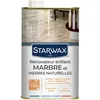 Image de STARWAX Rénovateur Brillant Protecteur pour Marbres et Pierres Naturelles - Protège et Fait Briller - Anti Taches - Effet Longue Durée - Non Glissant - Fabriqué en France - 1L - 30m² environ