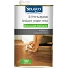 Image de STARWAX - Rénovateur Brillant Protecteur pour Parquets Vitrifiés et Sols Stratifiés - Fait Briller, Protège et Estompe les Rayures - Anti-Tache et Anti Usure - Fabriqué en France - 1L - jusqu'à 30m²