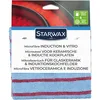 Image de STARWAX - Chiffon en Microfibre spécialement conçu pour la vitrocéramique et l'induction - Nettoie la saleté et Les éclaboussures de Graisse - Côté abrasif et Absorbant - Ne Raye Pas - Lavable en