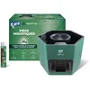 Image de K.PRO Piège à Moustiques Exterieur avec 1 seringue d'attractif. Attire et Capture Les moustiques et Assure 3 Mois de tranquillité jusqu'à 300m². Electrique et Programmable, Silencieux et sans Odeur