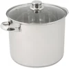 Image de Crealys 502383 Traiteur en Inox Couvercle Verre 9 L + Diamètre: 24 cm