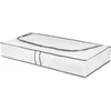 Image de Compactor - Housse de rangement sous lit extra plate, blanche et grise