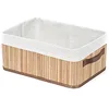 Image de Compactor Panier Joey en Bambou - Taille M, 35x25x15 cm