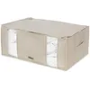 Image de Compactor - Housse de rangement sous vide - Taille XXL très grande capacité - Coloris beige - Compression couettes oreillers vêtements - Rangement armoire