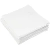 Image de Calitex 1CH2104Z21A Arc En Ciel Lot de 12 Serviettes Coton Blanc 44 x 44 cm