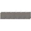 Image de Calitex Arc en Ciel Lot de 12 Serviettes Coton Gris 44 x 44 cm