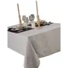 Image de CALITEX Nappe DAMASSEE Ombra Gris Perle 150X200