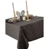 Image de CALITEX Nappe en Tissu Ombra Gris Fonce Ronde 180 cm