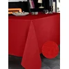 Image de Calitex BROME Nappe rectangulaire Polyester Cerise 150x200