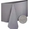 Image de Calitex BROME Nappe rectangulaire Polyester Gris 150x250