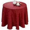 Image de CALITEX Nappe damassé Madigan Cerise Ronde 170 cm