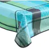Image de Nydel Nappe Palm Azur Anti Tache Enduction PVC (160 x 350 cm)