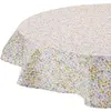 Image de Nydel Perle - Nappe en Coton déperlante Ronde : 160 cm