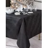 Image de CALITEX Electra Nappe Polyester Noir, 140 x 300 cm