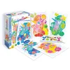 Image de Sentosphère   Aquarellum Mini - Licornes 4 planches - Kit peinture - Peinture Aquarellum Magique - Enfants - 4 tableaux sertis 12 x 16 cm - Fabriqué en France - 6006