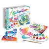 Image de SentoSphère- Aquarellum grand format - LICORNES ET PEGASES - Kit peinture aquarellable - Activité créative avec 3 tableaux 32,5 x 25 cm   9 peintures - 7 à 99 ans - Fabriqué en France - 6394
