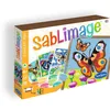 Image de SentoSphère - Sablimage Papillons - Kit loisirs créatifs enfant   4 tableaux en sable   16 couleurs de sable coloré   Concept Box avec cadre - A partir de 4 ans - Fabriqué en France -8813