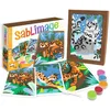 Image de Sentosphère - Sablimage Félins - Kit loisirs créatifs enfant - Dès 4 ans | 4 tableaux en sable - 16 couleurs de sable coloré - Concept Box avec cadre - Fabriqué en France - 8822