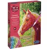 Image de Sentosphère - Art & Créations - Canevas à Diamanter Cheval   Activité manuelle strass   Activité enfants - Tableau pixel - DIY décoratif - Dès 8 ans -20240