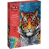 Image de Sentosphère - 3920270 - Kit de Loisirs Créatifs Diamant - Tigre - Loisirs Créatifs pour Enfants et Adultes, Multicouleur