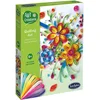 Image de Sentosphère - Art & Créations - Quilling Art Au Coeur des Fleurs   Kit créatif papier pour enfants   Bouquets floraux multicolores à réaliser soi-même   Loisirs créatifs & initiation- Dès 8 ans - 20530