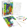 Image de Sentosphère- Palette d'Artiste - Jungle Panther - Peinture par numéros - 16 couleurs - Qualité Beaux Arts - Loisirs et créatifs adultes - Made in France