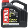 Image de Motul 104056 5000 4T Huile pour Moto à Moteur 4 Temps 10W-40 4 L, 300x234x114