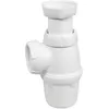 Image de Wirquin SP3213 Siphon d'évier classique  40 mm réglable en hauteur, blanc