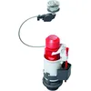 Image de Wirquin 10722802 Mécanisme chasse d'eau wc double chasse avec bouton poussoir à câble MW2, gris