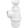 Image de Wirquin 30723136 Siphon de lavabo Ø32 réglable en hauteur, blanc