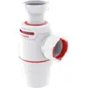 Image de Wirquin 30722158 Siphon Lavabo Néo Air Ø32 mm sans Prise Machine à Laver