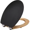 Image de Wirquin 20722853 Abattant WC Diplomat fermeture ralentie, bambou noir
