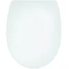 Image de Wirquin 20723074 Abattant WC Marbella blanc thermoplastique avec frein de chute, déclipsable, forme universelle