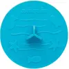 Image de Wirquin 39222101 Bouchon universel Frisby ø 105 mm pour évier, lavabo et baignoire, bleu