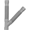Image de Wirquin 79011001 Raccord wc souple universel magicoude en Y D40, à coller pour évacuation, gris