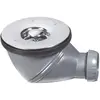 Image de Wirquin 30723211 Bonde de douche multidirectionnelle James pour receveurs ø90 avec grille plate en ABS, chromé, Gris
