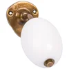 Image de La Savonnerie de Nyons - Savon 260g Rotatif à la Fleur de Coton et son Support Laiton Gel douche unisex