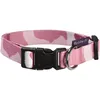 Image de Bobby Camouflage - Collier pour Chien en Nylon Résistant, Confortable, Réglable, Lavable en Machine, Rose - S/25-40 x 1,6 CM