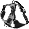Image de Bobby Rando Walk - Harnais pour Chien, en Nylon Moyen Petit Grand, Sûr, Confortable, Réfléchissant, Ajustable, Gris, M/40-63x2 CM