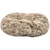 Image de Bobby Poilu Coussin en Peluche Extra Doux pour Chiens et Chats, Taille Moyenne, Lavable en Machine, Beige, 55 x 45 x 20 cm