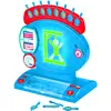 Image de Lexibook Jeu du Pendu Électronique, Jeu de société Enfant et Famille, orthographe et vocabulaire, Effets Lumineux et sonores, 2 Joueurs, Bleu/Rouge, JG800