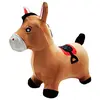 Image de Lexibook, Poney Sauteur Gonflable, Pompe Manuelle Incluse, Plastique sécurisé et résistant, Jeu d'extérieur et intérieur pour Filles et garçons, Housse Amovible et Lavable, Marron, BGP050
