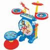Image de Lexibook, La Pat'Patrouille, Batterie Électronique pour Enfant, Jeu Musical, Jouet Mixte, Vrai Son de Batterie, Clavier 8 Notes, Prise pour MP3, siège Inclus, Bleu/Rouge, K610PA