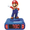 Image de Lexibook - Nintendo Super Mario - Réveil Veilleuse, Personnage Lumineux, Choix de 6 alarmes, 6 Effets sonores, Bleu/Rouge - RL800NI & Amazon Basics Piles alcalines 1,5 V - Lot de 8