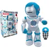 Image de Lexibook Powerman Kid - Robot éducatif Bilingue Parlant Français/Anglais avec Télécommande - Programmable, Dance, Joue de la Musique, Raconte des Histoires 450+ Quiz, Lance des Disques 4+ - ROB90FR